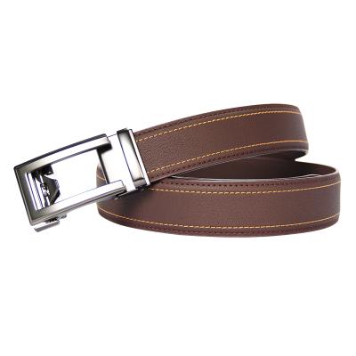 China Comfortable Leather Men Belt China Wholesale Ratchet Cowboy Trouser Belts For Men for sale