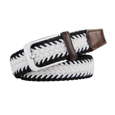 China Comfortable Custom Metal Color Big Stretch Metal Belt Men's Golf Belt for sale