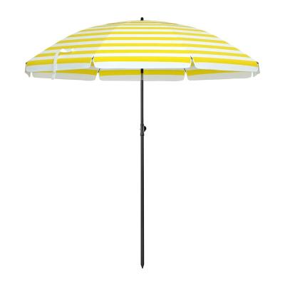 China Wholesale Modern Garden Umbrella Patio Market Beach Customize Custom Design Outdoor Cafe Umbrella On Sale for sale