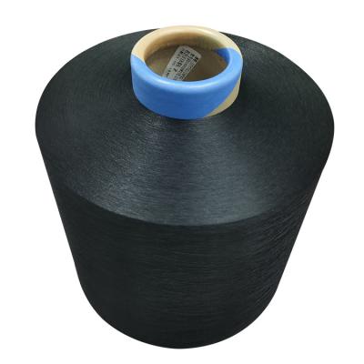 China Air Covered Yarn Elastic Artificial Smooth Comfortable Recycled Polyester Fabric Spandex for sale