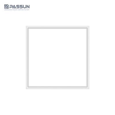 China Office Factory Apartment 60*60 Recessed Ceiling Lamp Square Ultra Thin Black 48w Led Panel Light for sale