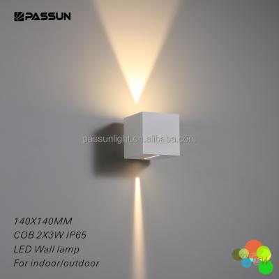 China Contemporary Different Beam Angle 6W Variable SMD Up Lights And Down Lights IP65 LED Wall Lamp for sale