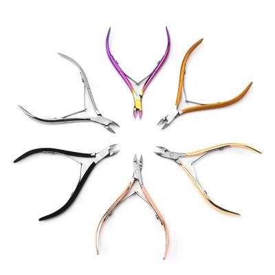 China Hot High Quality Custom Nail Clippers Gold Design Nail Clippers Amazon Sales Right Handed Scissors New for sale