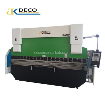 China Professional manufacturer of stainless steel, hydraulic cnc sheet metal press brake machine, 63T/100T/125T for sale for sale