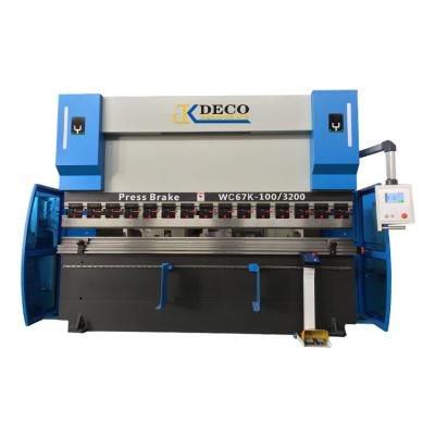 China Building Material Shops Nanjing DECO Hydraulic CNC Sheet Metal Press Brake Machine for sale