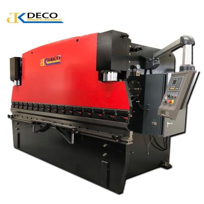 China Building Material Shops 6+1 Axes CNC Press Brake AMADA Hydraulic Bending Machine With DA66T Controller for sale