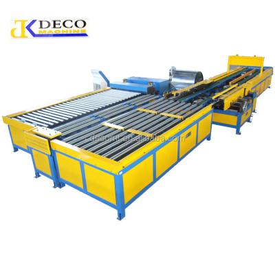 China Carbon Steel Factory Supply Automatic HVAC U Shape Duct Line Square Duct Forming Machine for sale