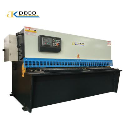 China Garment Shops QC12Y 6*3200mm E21S CNC Hydraulic Steel Metal Shearing Machine for sale