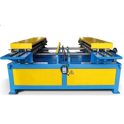 China Building material stores duplex tdf flange forming machine for air duct making for sale