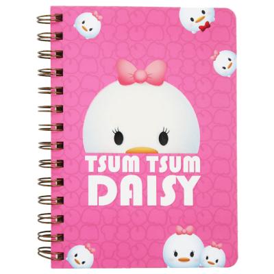 China Eco-Friendly Paper Pop It Notebook Leather Loose-leaf Spiral Zipper Cute Notebook Customized Kawaii Sublimation Journal Customized Notebooks for sale