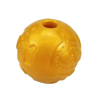 China New Fashion Stocked Dog Play Ball Toy, Chew Bite Toy Treat Ball Toy, Molars Escape Ball Elastic Toy Dogs for sale