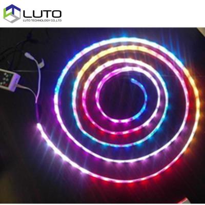 China DMX WS2812B Programmable Copper Pixel RGB LED Flexible Led Strip Light for sale