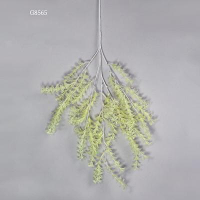 China For Gift 71cm Artificial Plant Frost Wholesale Artificial Flowers Vanilla Plants For Wedding Home Decoration for sale