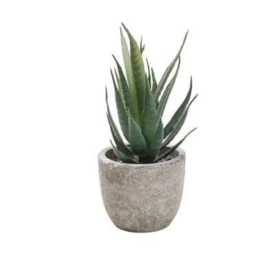 China Gift Factory Wholesale Cheap Mini Artificial Flowers Decor Pots For Succulent Plants for sale