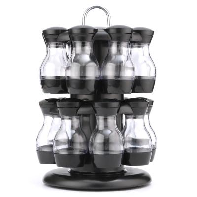 China High Quality Viable Spice Rack Rotating Rack Kitchen Spice Rack Seasoning Glass Spice Rack for sale