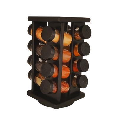 China Sustainable Hot Sale Kitchen Rotating Seasoning Storage Rack for sale