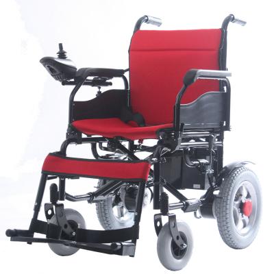 China Populaire Vouwen op Gehandicapte Elektrische Rolstoel, Gemotoriseerde Stoelen voor Gehandicapten Te koop