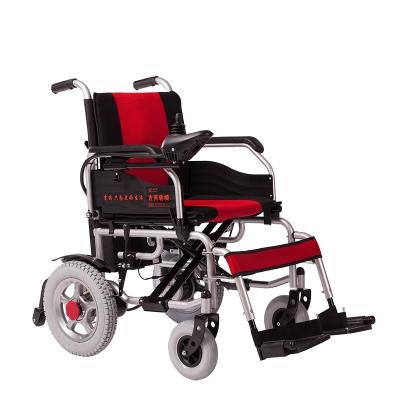 China Battery Powered Handicapped Electric Wheelchair Automated Flip Up Armrest for sale