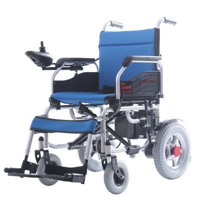 China Outdoor / Indoor Lightweight Folding Electric Wheelchair Equipment JRWD1002 for sale