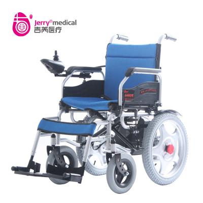 China Comfortable Durable Outdoor Electric Wheelchair , Portable Folding Wheelchair for sale