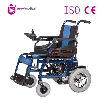 China OEM ODM Simple Lightweight Electric Wheelchair Foldable With 24V 20Ah Battery for sale