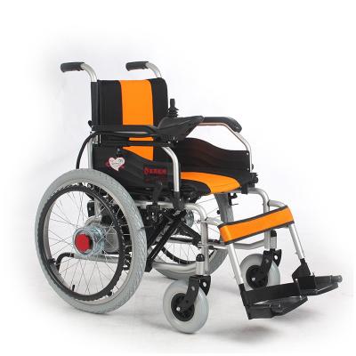 China DC 250W Motor Handicapped Electric Wheelchair Portable 15km - 20km Driving Range for sale