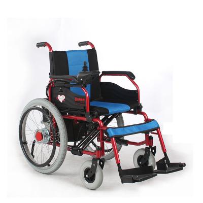 China Large Wheel Battery Powered Wheelchair , Light Electric Wheelchair For Disabled for sale