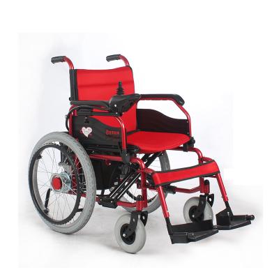 China Small Indoor / Outside Rear Wheel Drive Power Wheelchair With Detachable Footrest for sale