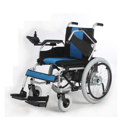 China Liquid Painted Steel Indoor Power Wheelchair , Collapsible Electric Wheelchair for sale