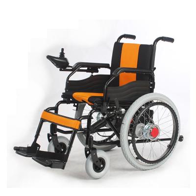 China Folding Handicapped Electric Wheelchair for sale