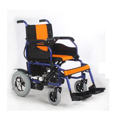 China Handicapped Foldable Power Wheelchair Comfortable 15km - 20km Driving Range for sale