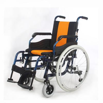 China Manual Kids / Elderly Wheelchair Rental With High Strength Alum Folding Back for sale