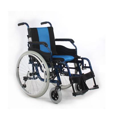 China Equipo manual ultraligero de aluminio de la silla de ruedas, silla de ruedas plegable del viaje en venta