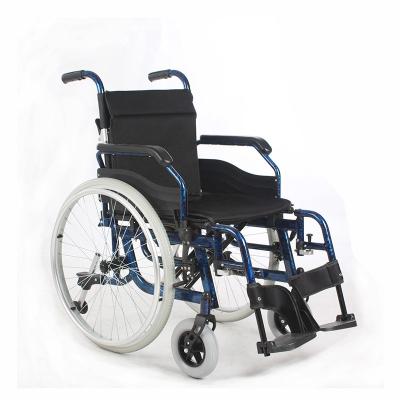 China Anti Tipper Manual Wheelchair Foldable Lightweight , High Active Wheelchair for sale