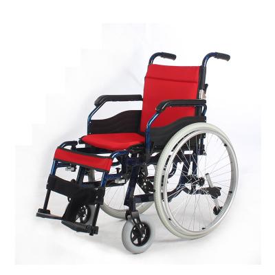 China Children'S Active Manual Wheelchair With Smooth Shining Liquid Painting Frame for sale