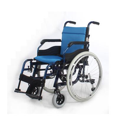 China Silla de ruedas manual cómoda de Bariatric, capacidad de cargamento de aluminio de la silla de ruedas 130Kg en venta