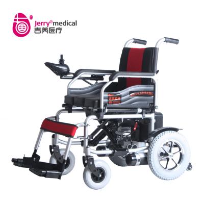 China OEM Portable Handicapped Electric Wheelchair With CE ROHS Certification 6km/H for sale