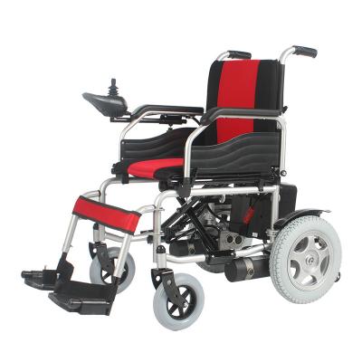 China 250W Flip Up Armrest Folding Electric Wheelchair With ISO / TUV CE Certification for sale