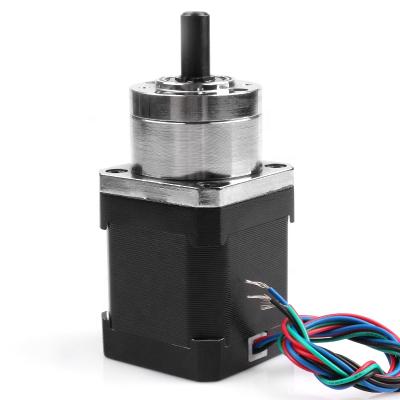 China Siheng Enclosed Motor Reduction Stepper Motor Gearbox NEMA 17 Hybrid Planetary Planetary Step Motor for sale