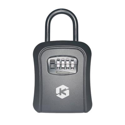 China Storage Keys Or Valuables Your Own Portable Lockable Hanging Combination Metal Safe Box With Lock for sale