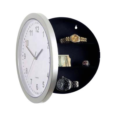 China Clock Storage Valuables Working Wall Clock With Memory Space Three Compartment Shelf Diversion Hideout Cash Money Hidden Safe Secret Jewelry for sale