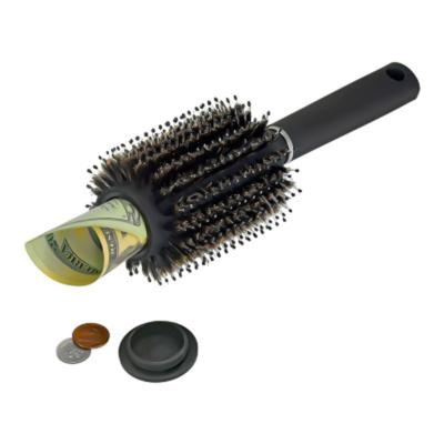 China Real Skin Valuables Secret Stash Hair Brush with Storage Space Diversion Safe Stash Hidden Secret Compartment for Hiding Money Jewelry for sale