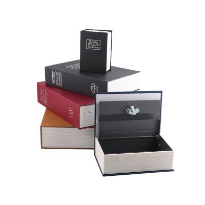 China Storage Valuables Mini/Small/Medium and Large Size Dictionary Book Safes with Key or Combination Lock for sale