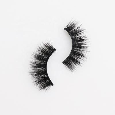 China 100% Handmade Criss-Cross Synthetic Eye Lashes Mink Eyelash Natural Looking Faux 6D Style Private Label Eye Lashes for sale