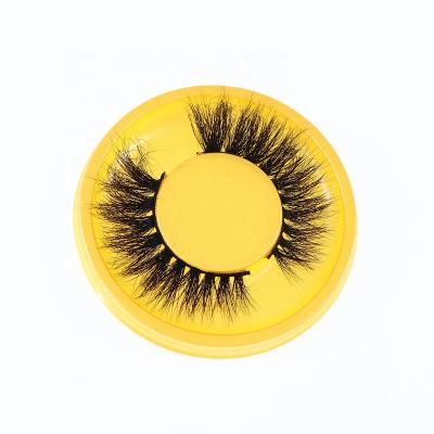 China Natural Soft Cruelty Free Fur 3D Mink Eyelashes Fluffy Real Mink Lashes Private Label Natural Look False Eyelash for sale