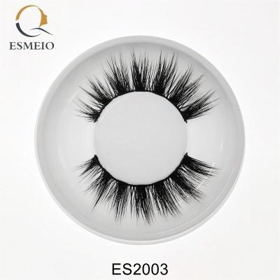 China Wholesale Price Premium Crisscross Eyelash Custom Eyelashes Fluffy And Universal For All Eyes Wholesale Synthetic Eyelash for sale