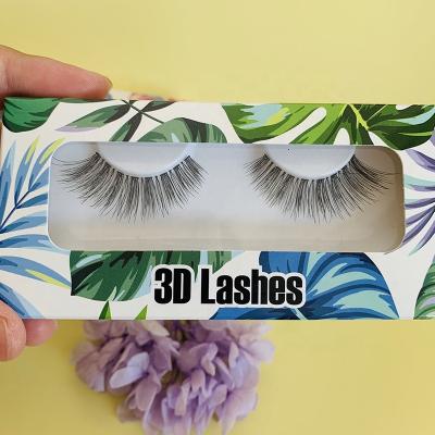 China Long Best Selling Natural Hair Style False Eyelashes Private Label Makeup Eyelash Synthetic Lashes for sale