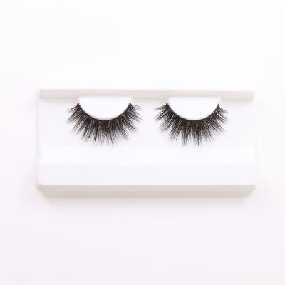 China Premium Quality Crisscross Customized False 3D Mink Eyelashes Vegan Lashes Wholesale Reusable Eyelashes for sale