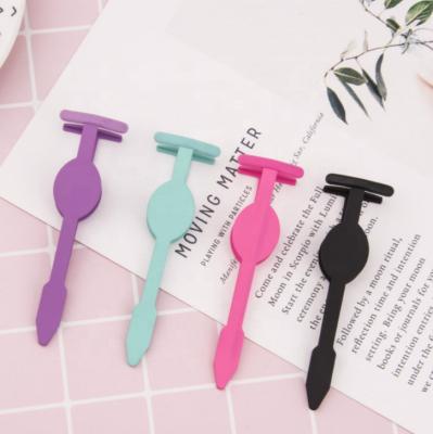 China Cheap false eyelash application applicator to buy cheap volume makeup tools eyelash applicator Lash Tweezers for sale