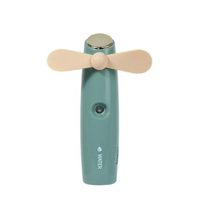 China Modern WAN Chinese Style GONG Meter Fan Jet Creative Mini Fan Custom Usb Handheld Automatic Student Hydration Fan Small for sale